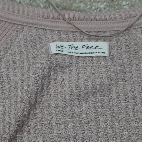 We The Free Pink Long Sleeve Top - Picture 3 of 4